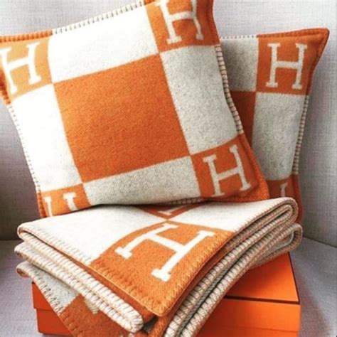 hermes cushions price|Hermes pillow and blanket.